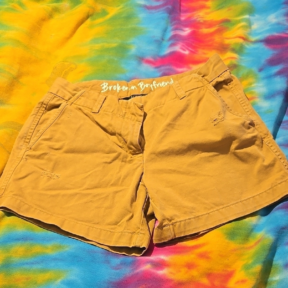 J. Crew Women's Mustard Shorts